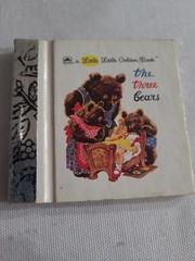 Little Golden Book The Three Bears Miniature 2.75 inches Square Vintage