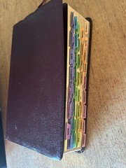 New Inductive Study Bible Update Edition Indexed Harvest House Burgundy Leather