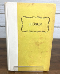 SHOGUN A Novel of Japan Volume 1 James Clavell 1975 VTG Yellow Hardcover Book
