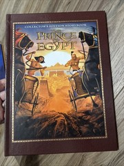 THE PRINCE OF EGYPT HC 3 Book Lot Moses Dreamworks