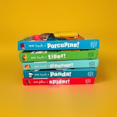 Never Touch A Spider A Tiger A Piranha A Monster A Porcupine Books Hardcover Lot