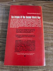 The Origins Of The Second World War – A.J.P. Taylor (1963, Paperback)