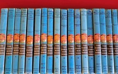 Vintage 1960s–1970s Hardy Boys Books Lot of 43 Grosset & Dunlap Blue Spine