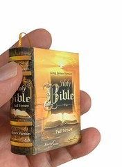 New Magnificent Holy Bible full version King James Miniature Book hardbound