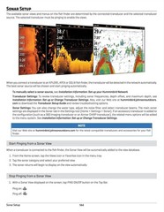 HUMMINBIRD XPLORE APEX & SOLIX User Manual Operation Guide – TOUGH LOOP BINDING