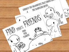 DIGITAL- 2025 Merrick D E F Children’s Dinosaur ACTIVITY BOOK *PRINT REQ’D* 13p