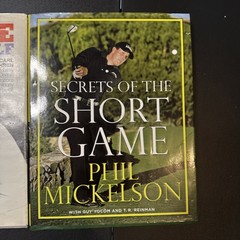2 Book Lot On Golfing, One Move To Better Golf & Secrets Of Short Game