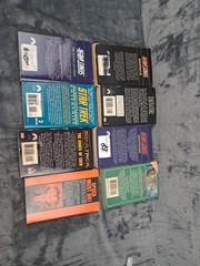 Mixed Lot of 19 Star Trek Books – Mix of books from 70s 80s 90s and 2000s