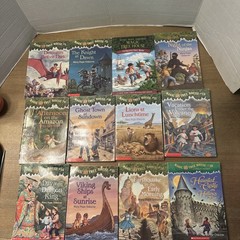 Lot of 12 Magic Treehouse Fact Tracker Non-Fiction Book Historical Fiction Books
