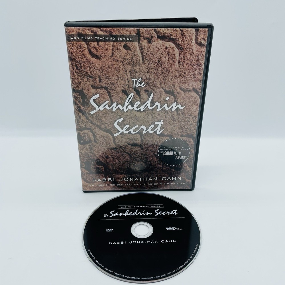 The Sanhedrin Secret by Jonathan Cahn (DVD 2012) Rabbi WND Films Teaching Series