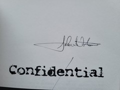 SIGNED CONFIDENTIAL JOHN NOLAN BUSINESS SECRETS GETTING THEIRS KEEPING YOURS 1ST