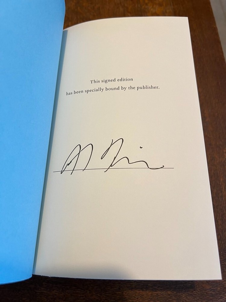 End of Story By A. J. Finn Signed 1st Hardcover Brand New 2024