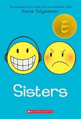 Sisters: A Graphic Novel – paperback Telgemeier, Raina