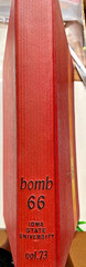 Bomb 1966. Iowa State University Yearbook. 524 pages! Indexed. Well Illustrated