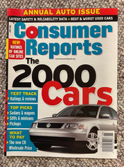 Lot of 19 Consumer Reports Annual Auto Issue 1980’s, 1990’s & 2000’s Issues
