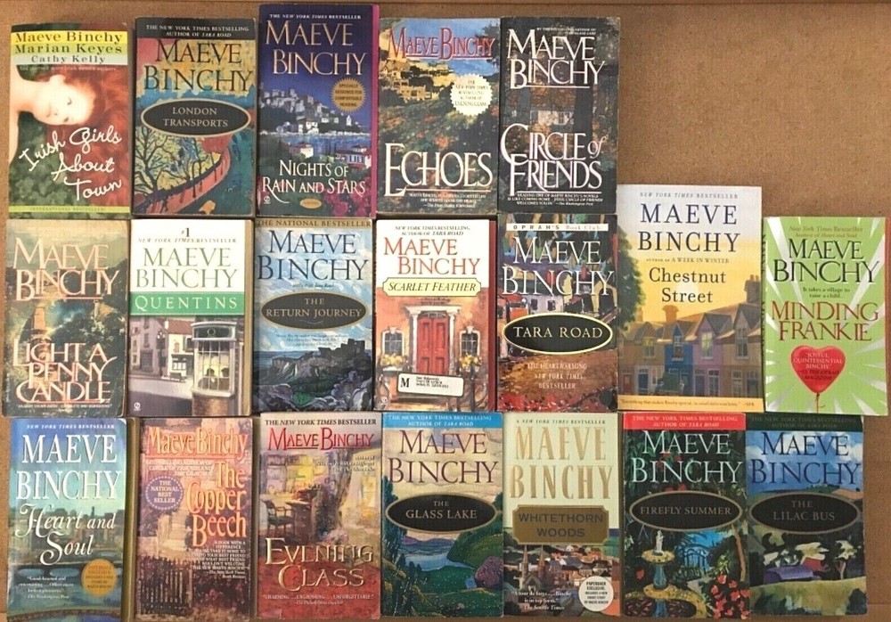 Big Lot 19 Maeve Binchy PB Scarlet Feather/Tara Road/Quentins…Almost Complete
