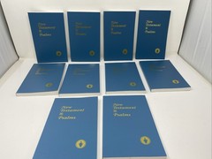Lot 10 ESV Gideons Personal Size Thinline New Testament Psalms Bible Paperback