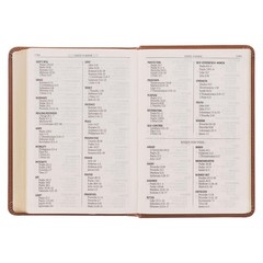 KJV Holy Bible, Compact Large Print Faux Leather Red Letter Edition – Ribbon Mar