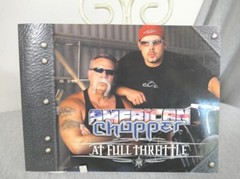 2004 American Chopper At Full Throttle Paperback Book As Seen on Discovery