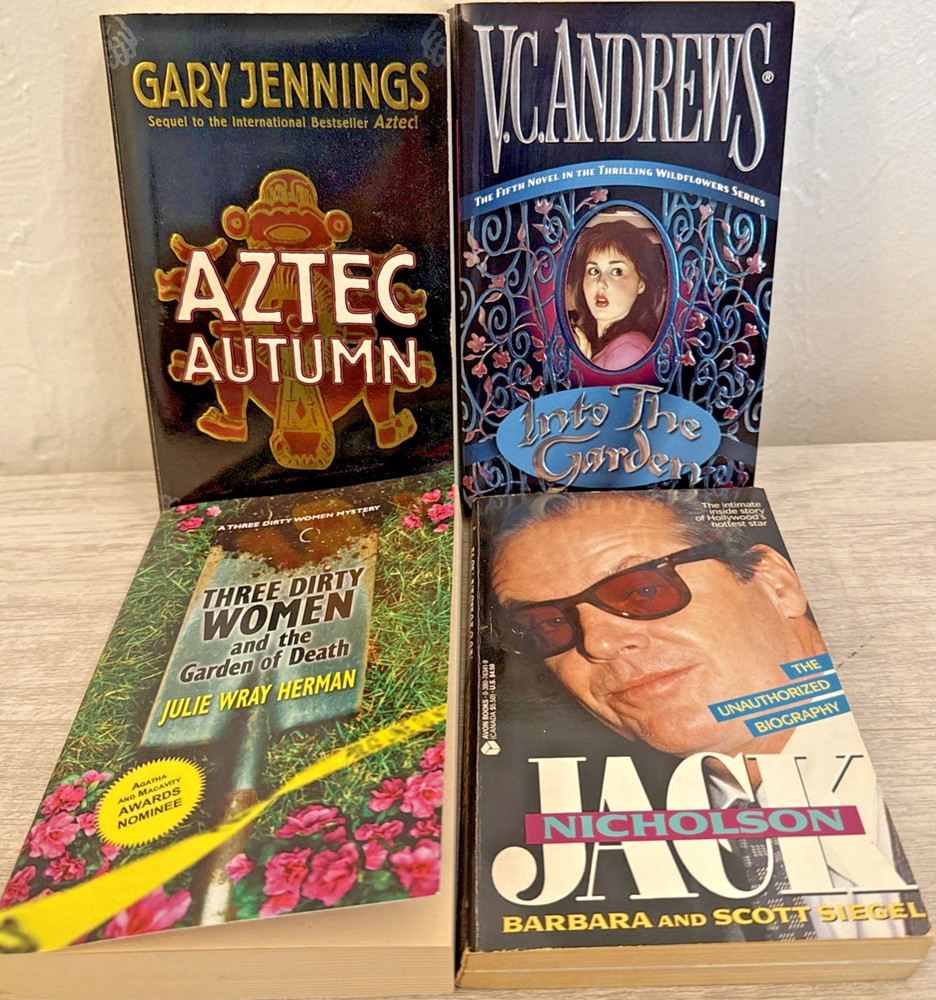 Lot 4 Different Authors Fiction Paperback