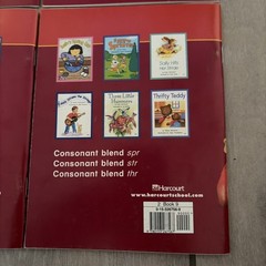 Harcourt Decodable Books Set 5 6 7 9 Early Reader Phonics Softcover Lot Learning