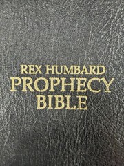 1979 Rex Humbard Prophecy Bible KJV Black Genuine Leather