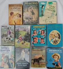 11 Book Youth Blazing Sun Peter Wendy Straw Hat Howie Lennon ShirleyTemple Heidi