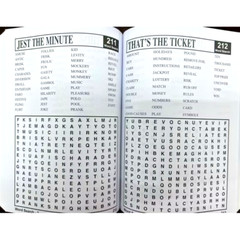 396 pages of Jumbo Word Searches for all Ages