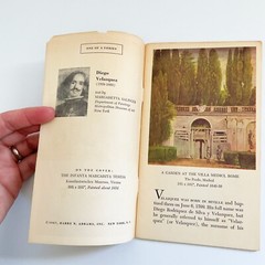 HARRY N. ABRAMS Pocket Art Books Cezanne Rembrandt Velazquez Masterpieces 1957