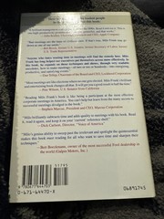 How to Run a Successful Meeting in Half the Time – Hardcover – GOOD