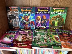 R.L. Stine Goosebumps & Just Beyond Paperback Book Lot Scholastic Ages 9-12