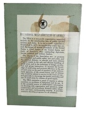 1960 Basic Rifle Marksmanship By NRA 31 Pages