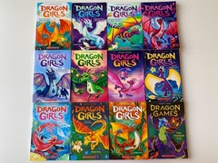 DRAGON GIRLS GAMES LOT 12~Maddy Mara~THUNDER EGG~Eloise~Maya~Sofia~Stella~Rosie~