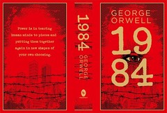 FREE SHIPPING TO US-1984 (Deluxe Hardbound Edition) (HARDCOVER) by George Orwell