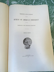 BUREAU OF AMERICAN ETHNOLOGY 30th Annual Report 1908/09 HB Smithsonian