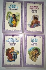 HUGE Lot of 60 Silhouette Romance Novels Vintage Paperback Books 1980s