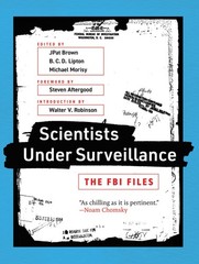Scientists Under Surveillance: The FBI Files (Mit Press), , Very Good Book