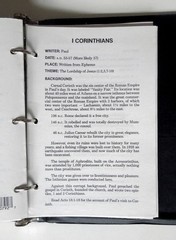 J. Vernon McGee’s Notes on the Holy Bible (partially complete, w/binder)