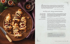 A Ravenous Feast: Edger Allen Poe Inspired Cookbook Spooky Gothic Poetry Recipes