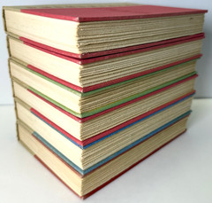 Laura Ingalls Wilder, 1953 Harper & Brothers 6 books w Little House, $2.75 DJs