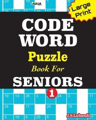 J S Lubandi CODEWORD Puzzle Book For SENIORS; Vol.1 (Paperback)