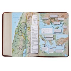 KJV Holy Bible, Compact Large Print Faux Leather Red Letter Edition – Ribbon Mar