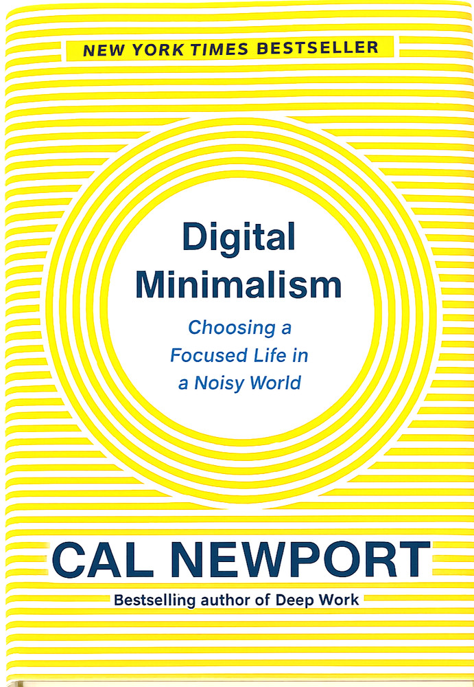 Digital Minimalism Cal Newport Productivity Self Help Book HC Brand New