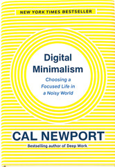 Digital Minimalism Cal Newport Productivity Self Help Book HC Brand New