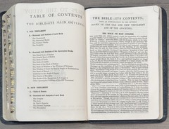 RARE 1963 Compact Harper BLUE MOROCCO Leather KJV Bible Eyre Spottiswoode 2400X