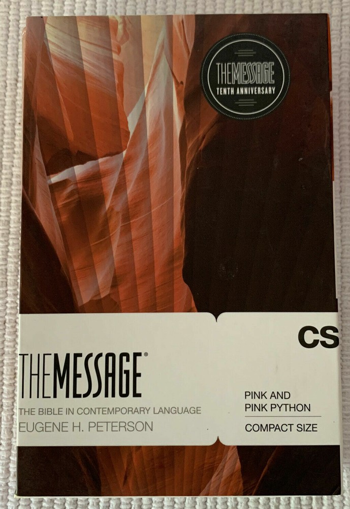 The Message by The Navigators Staff 2010 Imitation Leather Pink