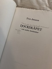 Tove Jannson – Dockskåpet rare Swedish Book Svenska please Look Misprint Read