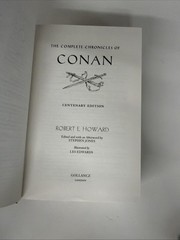 COMPLETE ILLUSTRATED CHRONICLES OF CONAN Robert E Howard Faux Leather Bound