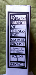 Proust, Remembrance of Things Past VOLUME 1 SWANN’S WAY WITHIN A BUDDING GROVE