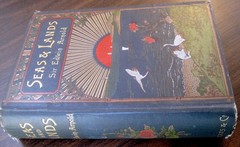 Antique 1891 1st Edition SEAS & LANDS by Sir Edwin Arnold BEAUTIFUL PHOTOS!